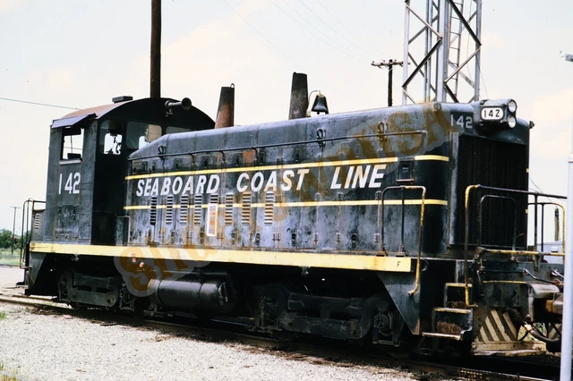 Vtg 1973 Train Slide 142 SCL Seaboard Coast Line Railroad X3M067