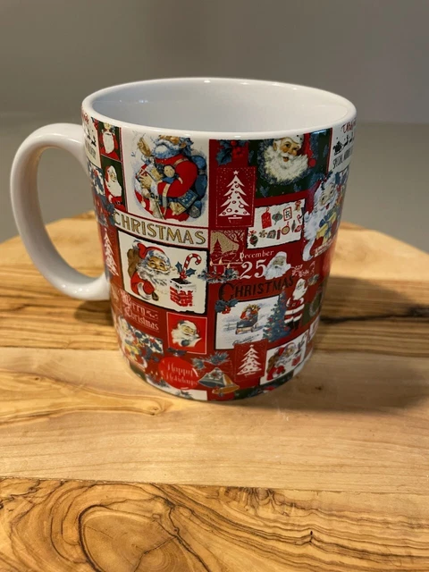 F-A-O Schwartz "Special Delivery" Collection Christmas Mug, Santa Claus, EUC