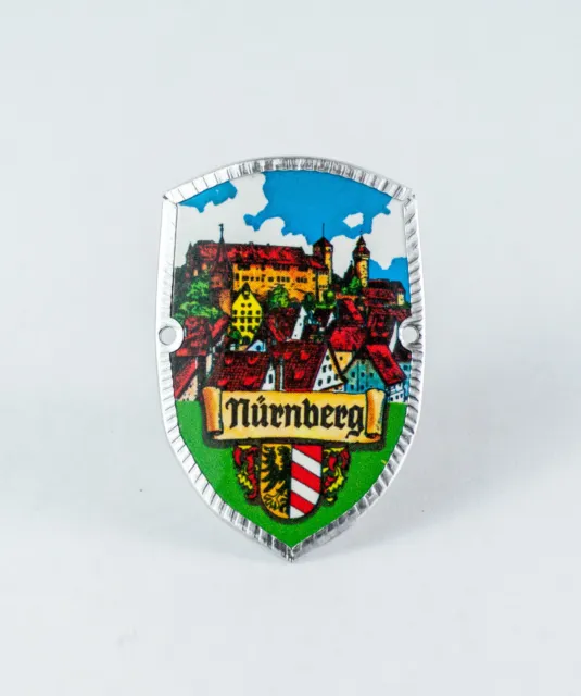 Stocknagel Stockemblem Stockschild - Nürnberg mit Wappen - NEUWARE