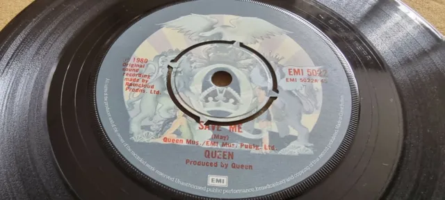 Queen, Save Me, Let Me Entertain You, UK, 1980, EMI 5022, Vinyl, 7", Single, 45