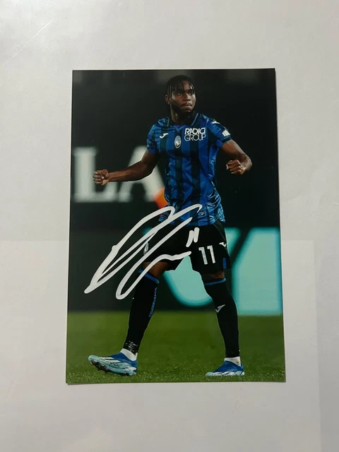 Photo Autographiée Roberto Mancini - Dédicacée, Objet De Collection Football