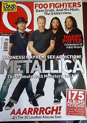 Q Magazine August 2007 -Metallica - Foo Fighters -Dave Grohl