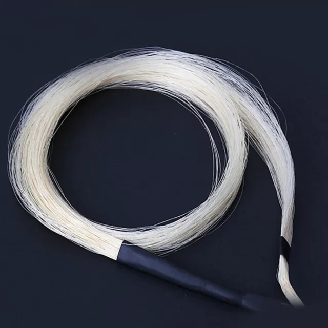 Universal Horse Hair Violin Mongolian Tail Parts Tail Viola 84cm Bow Hair