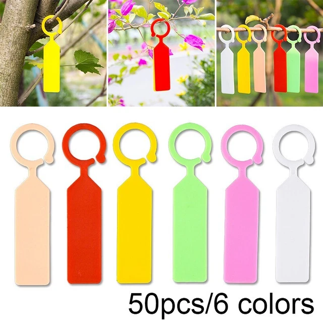Étiquettes Jardin Aluminium Double Face - Lot De 50 Avec Fil Métallique (82x25 Mm)
