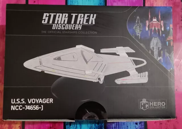 Star Trek Starships U.S.S. Voyager NCC-74656-J Intrepid Eaglemoss HeroCollector