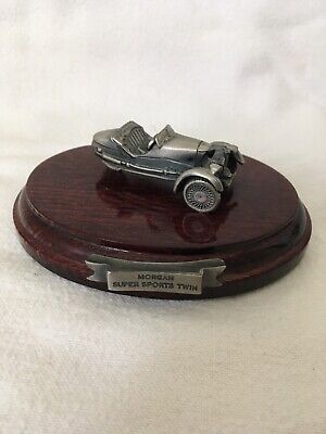 MORGAN SUPER SPORTS TWIN by MARK MODELS Silver Plated Pewter Classic Car Model