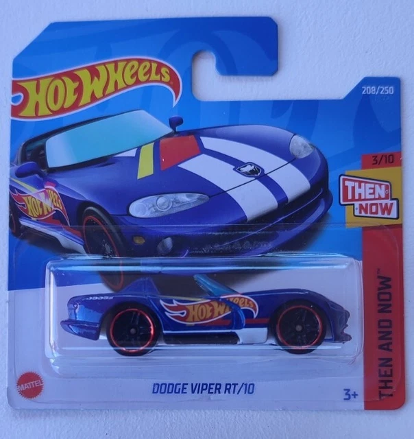 1:64 Hot Wheels Dodge Viper RT/10 Short Card