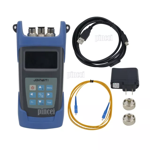 JW3318A Optical Power Meter PON Network Tester TFT Color Screen W/ Battery