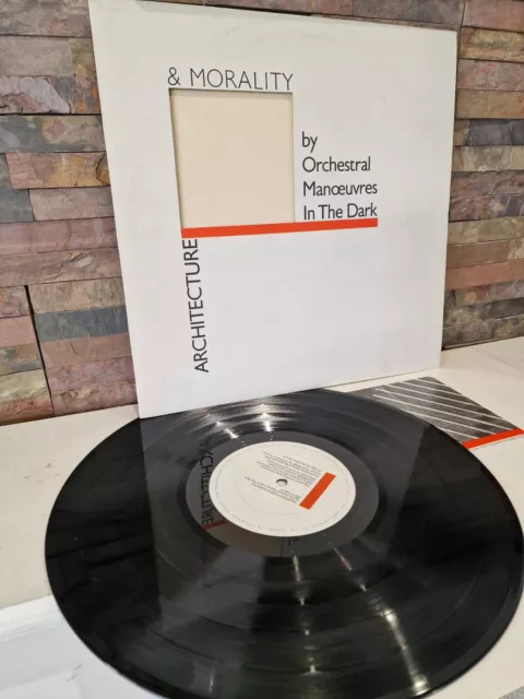 OMD Orchestral Manoeuvres in the Dark - Architecture & Morality Vinyl 1981 DID12 3