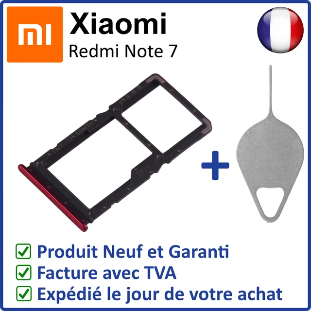 Tiroir Double SIM + MicroSD Pour Xiaomi Redmi 5A - Rose - Avec Outil D'extraction