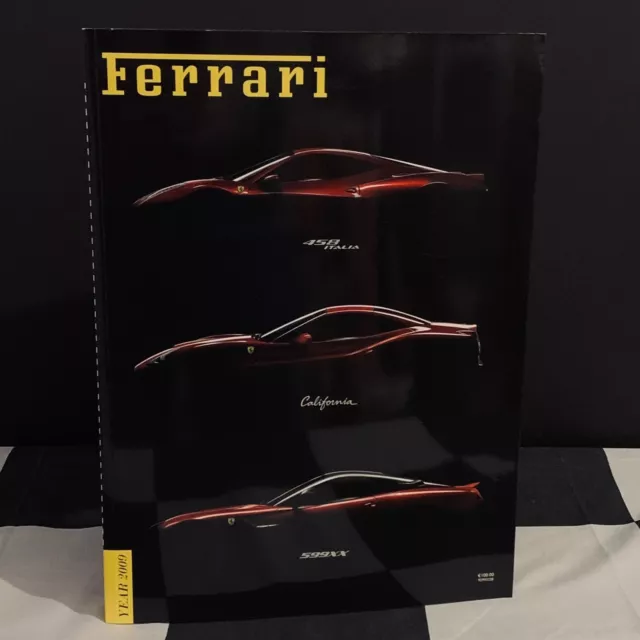 2009 Ferrari Yearbook Magazine 07 Brochure F1 F60 458 Italia Fxx Schumacher Book