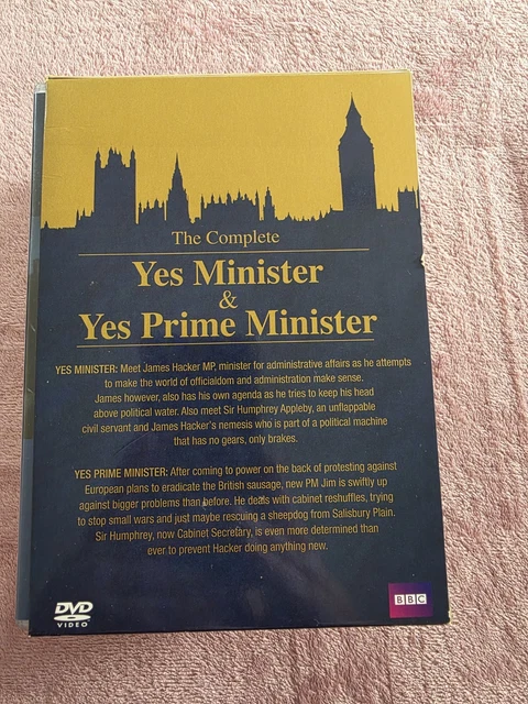YES MINISTER AND Yes Prime Minister Complete Collection DVD Box Set £2. ...