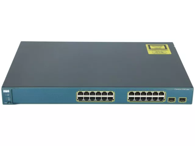 CISCO - WS-C3560-24TS-S - Catalyst 3560 24 10/100 + 2 SFP Standard Image