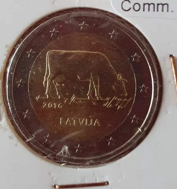 2 Euros Commemorative Lettonie 2016 - La Brune De Lettonie