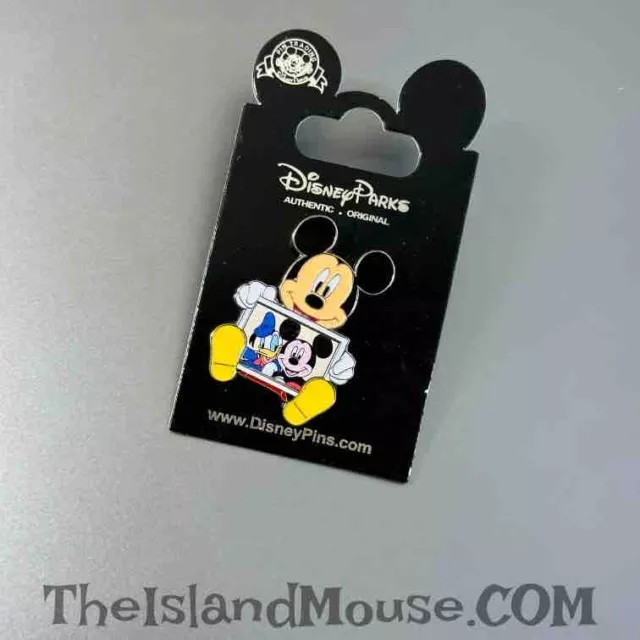 Disney HKDL Mickey Best Friend with Donald Photo Pin (N4:101027)