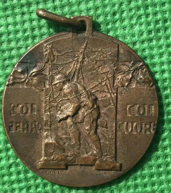 medaglia reggimentale Fronte Trincea Prima Guerra WW1