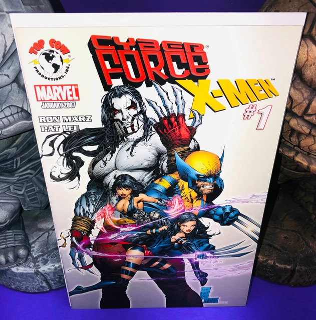 Cyberforce X-Men #1 Top Cow Image Marvel Comics 2007 Crossover Cover A