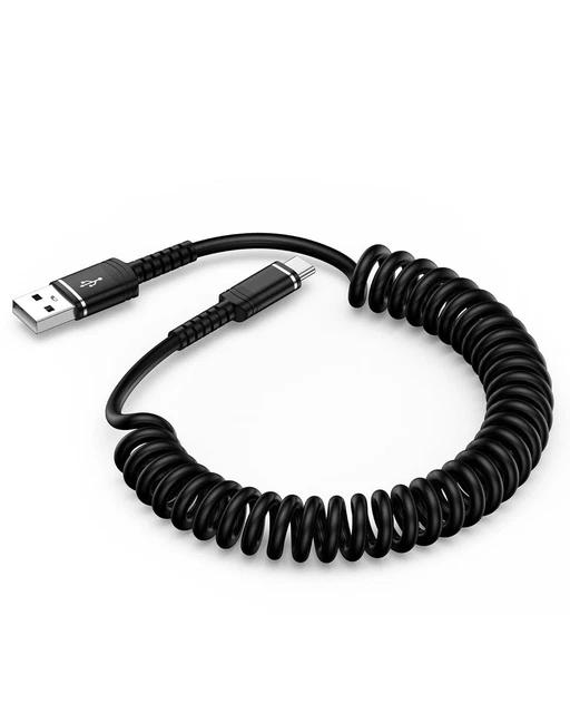 Adaptateur Allume-cigare USB + Câble MP3/iPod/iPhone - Bleu Foncé, Neuf