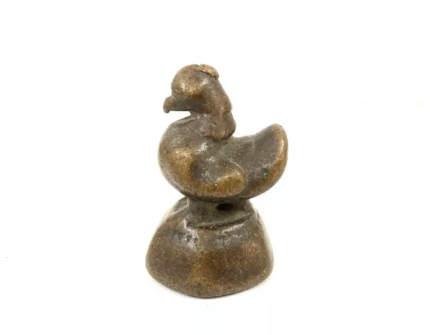 Vintage Burmese Chinthe opium weight
