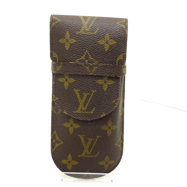 Auth LOUIS VUITTON Etui Lunettes Rabat M62970 Monogram MI1928