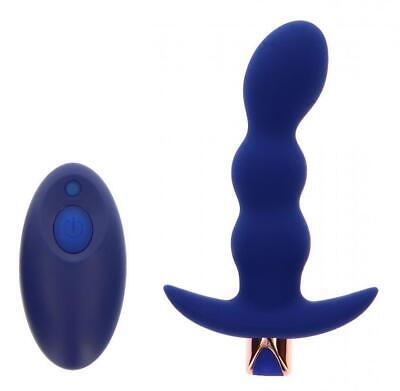 Vibrador anal vibrador plug silicona consolador bola dilatador suave