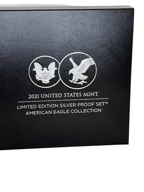 2021 US Mint Limited Edition Silver Proof Set American Eagle Collection 21RCN