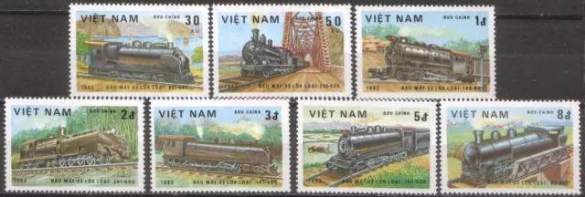 Vietnam - Mi-Nr 1291/1297 postfrisch / MNH ** (E408)