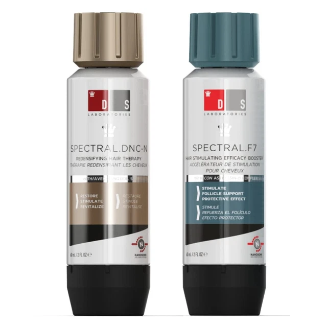 Spectral.DNC-N and Spectral.F7 Hair Growth Serum Bundle by DS Laboratories - ...