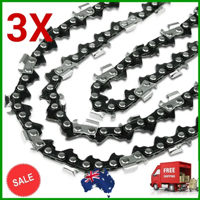 3X 14 inch CHAINSAW CHAIN 3/8LP 050 50DL FIT TALON ELECTRIC CHAINSAW AC211114B