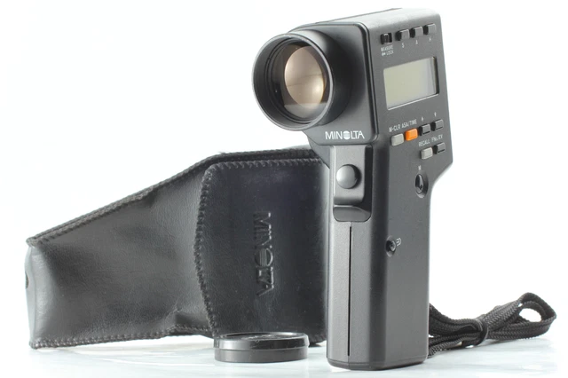 [Near MINT w/ Case Strap] Minolta Spotmeter M Light Exposure Spot Meter JAPAN