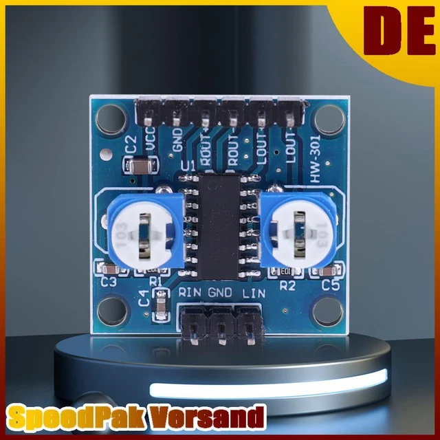DE PAM8406 Modulo Audio Stereo 2,5-5V 2x5W per Dispositivi Elettronici