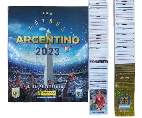 album Panini Futbol Argentino + Stickers 2023 COMPLETO PARA PEGAR 521 FIGUS