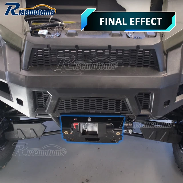 UTV STEEL WINCH Mounting Bracket For Polaris Ranger Crew 570 900 1000