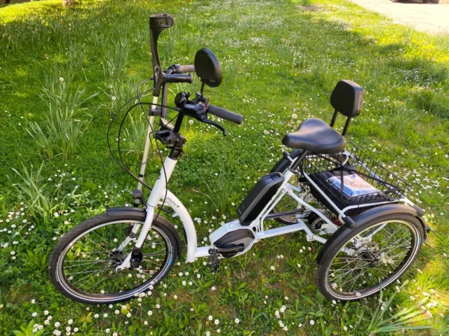 PFAUTEC COMBO E-Dreirad Elektro Fahrrad Pedelec 7-Gang Bosch 36V 25 km/h Weiß