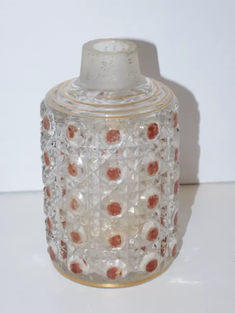 *BAS FLACON VAPORISATEUR CRISTAL BACCARAT modèle PIERRERIES SORTI DE GRENIER  D
