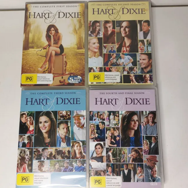 Hart Of Dixie: The Complete Series DVD Seasons 1-4 (US Drama) 17 Discs Region 4