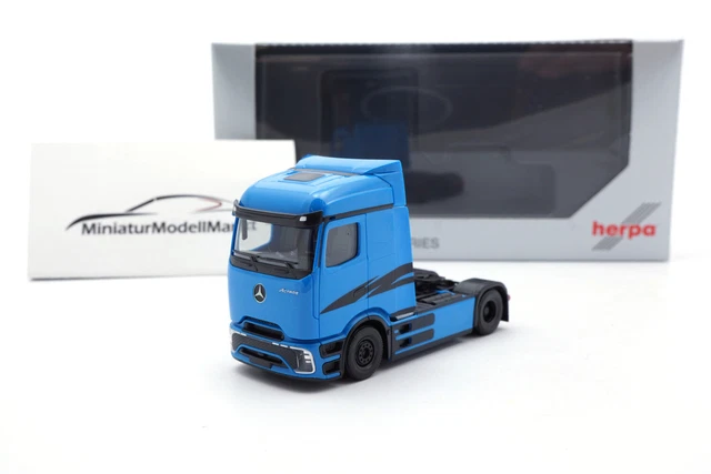 Herpa 319782 H0 Mercedes-Benz Actros L ProCabin Bigspace Container Seitenlader