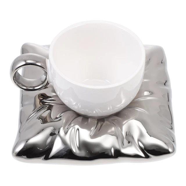 Keramik Kaffeetasse Set mit Untertasse Tee Tasse Espresso Tasse Porzellan