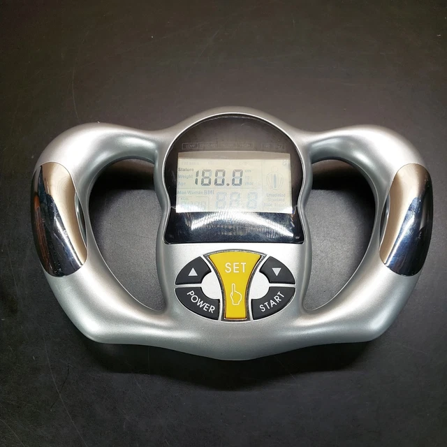 PORTABLE HANDHELD BODY Mass Index BMI Health Fat Analyzer Health LCD