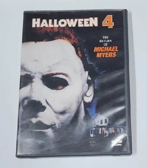 Halloween 4: The Return of Michael Myers (DVD, 1998) with mini poster