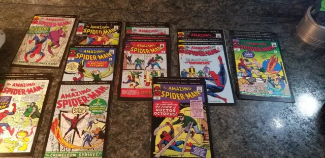 Lot of The Amazing Spider-Man Collectible Series Comic Books Not For Resale