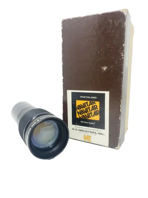 D.O. Lente zoom proyector deslizante Kodak Industries Golden Navitar 100-200 mm f/3,5