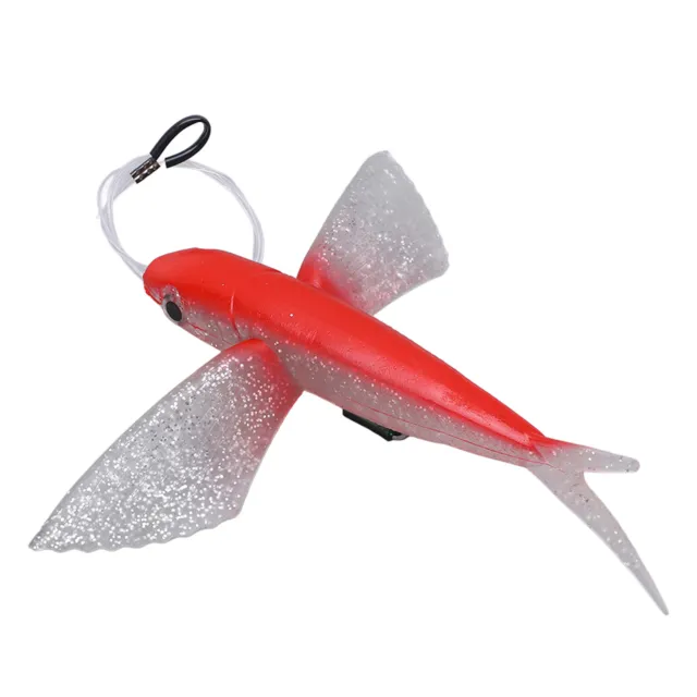 Fly Fishing Bait Attractive Corrosion Resistant Portable Bait For Mackerel: Red