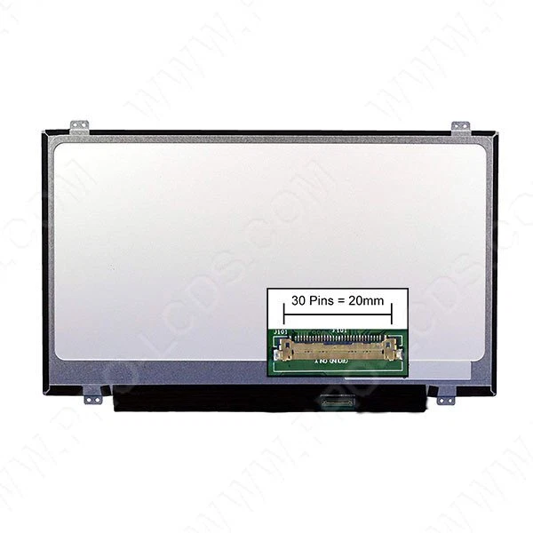 DALLE ÉCRAN LCD LED type Innolux N140BGE-LB2 REV.A2 14.0 1366x768