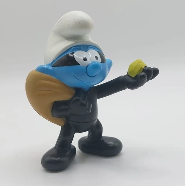 Figurine Schtroumpf Bricoleur McDonald's 2018 - Très Bon état