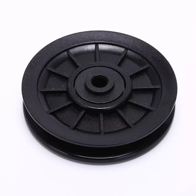 1pc 105mm Black Bearing Pulley Wheel Cable Gym Equipment Part Wearproh3B DRF  Sb