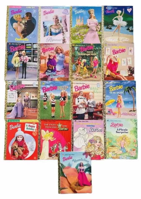 Barbie little golden books outlet