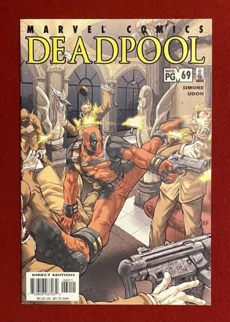 Deadpool 69 - Final Issue | Rare HTF Low Print Run | 2002 Marvel Comics