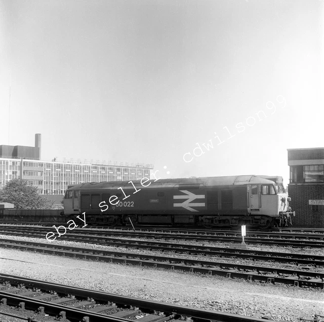 British railway negative br class 50 no 50022 anson at bath road
