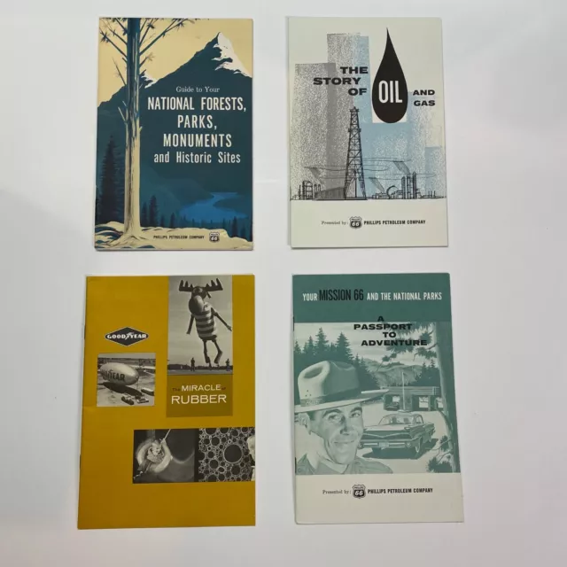 Phillips 66 & Goodyear Educational Booklets 1960s